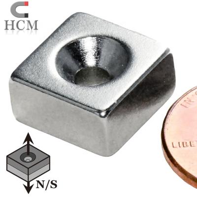 China Industrial Magnet N42 Small Block Neodymium Magnet 1/2