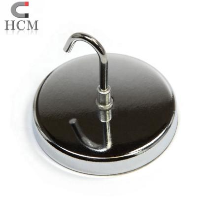 China Healthcare Magnetic Hook with 20 lbs (9kg) Holding Power / Sintered NdFeB Strong Magnetic Hook for sale