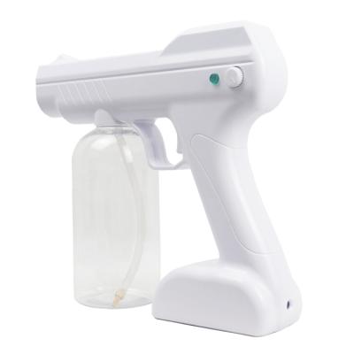 China 2021 New Designed ABS Disinfection Gun Cordless Sprayed Handheld Nano Atomizer for sale