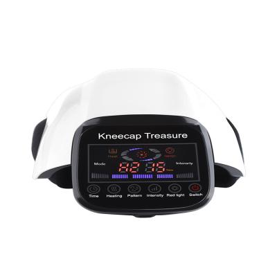 China Relax New Electric Cordless Knee Massager with Heat and Vibration LED Touch Screen for sale