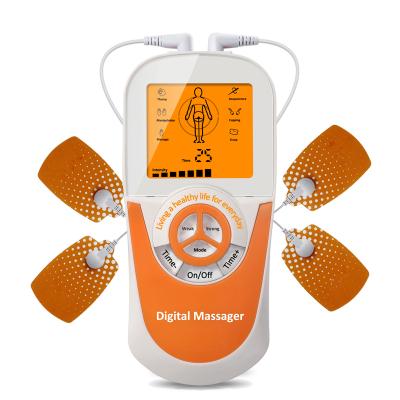 China ABS plastic& Medical Electrode Pads Guaranteed Quality Portable Home Handheld Smart Full Body Machine Electric Massager Body Massage for sale