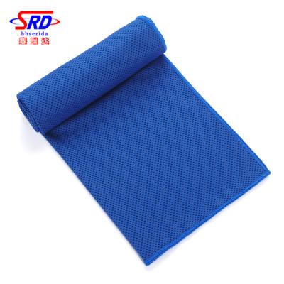 China Real Camouflage Color Microfiber Ice Maker Cooling Towel Safe For Sports Kids for sale