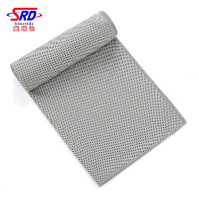 China Child Safe China Owned Factory Supply Microfiber Printed Logo Instant Cooling Sports Towel With Pet Bottle for sale