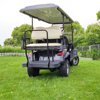 China 2023 high-end enjoy product 72v electric golf cart 4 seater golf cart tubeless new luxury classic style 23X10.5-12 tire for sale