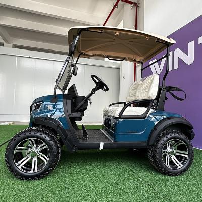 China 2023 Chinese manufacturers spot popular products 72V golf cart club car luxury golf cart equipped with 23X10.5-14 three-point seat belt tubeless tire for sale