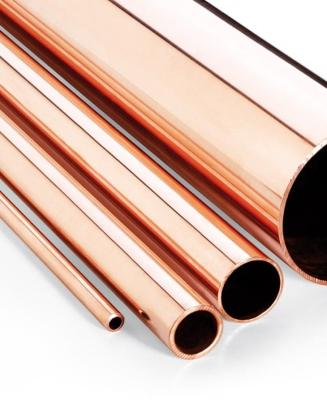 China ASTM 15mm Solid Copper Pipe Waterpijp Op maat Te koop