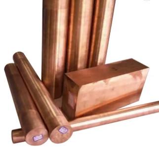 Κίνα Manufacturer Stock Solid Copper Rod C10100 C11000 C12000 Pure Copper Bar With Top Quality προς πώληση