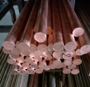 Κίνα Polished Surface 99.9% red copper Diameter 10-50mm C11000 solid copper bars for construction προς πώληση