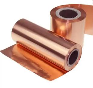 Κίνα Pancake coil 0.1mm 0.2mm 0.3mm thick red copper 99.9% Pure copper foil tape for electrical προς πώληση