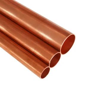 Κίνα Export hot selling Solid Copper Pipe C10200,T2,C1100 Copper straight pipe use for Air Condition προς πώληση