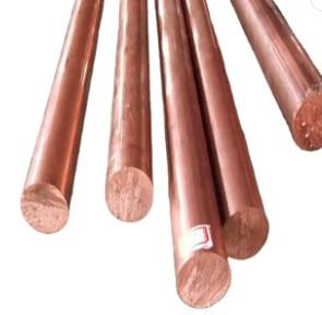 China 8mm 30mm Solid Copper Pipe Bar MTC SGS BV Gecertificeerd Te koop