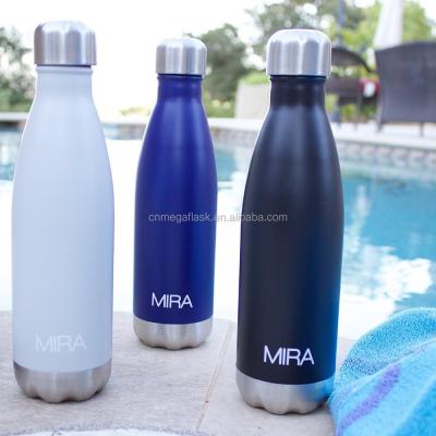 China MIRA Stainless Steel Vacuum Insulated Sustainable Cola Water Bottle for sale