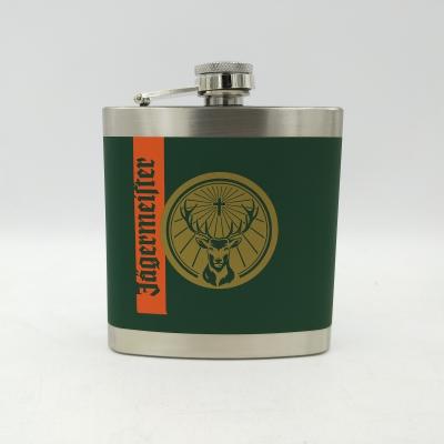 China Who respects the environment; Stocked 18/8 LFGB 6oz Stainless Steel Hip Flask for sale