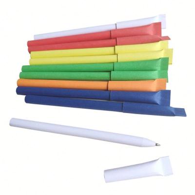 China office & School pen Ningbo recycled paper pen and eco-friendly paper pen for sale