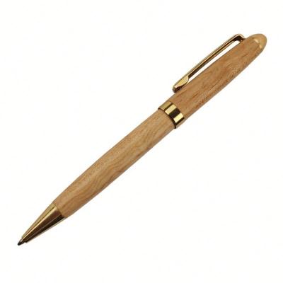 China office & School Pen New Twist Wood Metal Ballpoint Pen and Gift Pen with Logo Printing Customized MB9902 for sale