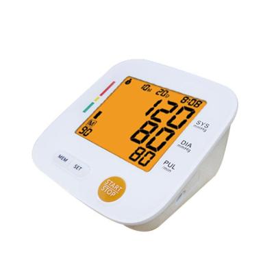 Китай Plastic Portable BP Monitor Blood Pressure Meter Sphygmomanometer Home Care LCD Backlight Display Blood Pressure Machine продается