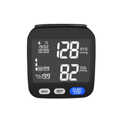 China Plastic Hot Selling Smart Digital Free Wrist Blood Pressure Monitor Home and Hospital Wrist Blood Pressure Heart Rate Monitor for sale