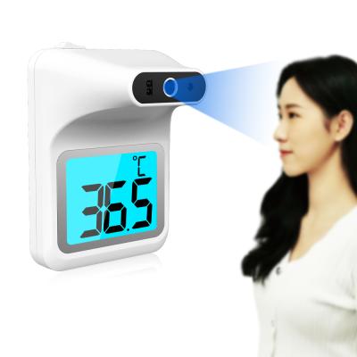 China Wall Mounted Medical Electronic Type Digital Forehead Thermometer Termometro Non Contact Scanner Gun Infrared Type for sale