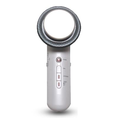 China 3 in1 Weight Loss Slimming Instrument Massager Led Beauty Instrument EMS Microelectric Ultrasonic Skin Shaping Instrument for sale