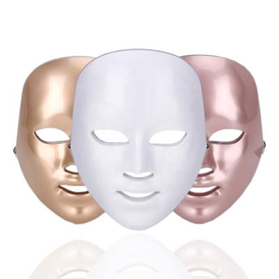 China Pigment Therapy 7 Colors Beauty Facial Skin Light Photon Removal Electric Led Face Veil for sale