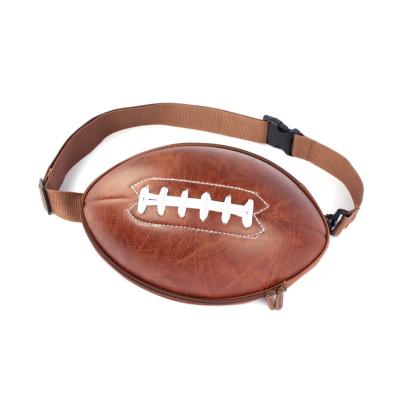 China High Quality 2020 Men Custom Sport Chest Shoulder Bag Football Shaped Purses Cross - Body Handbag For Teenagers for sale