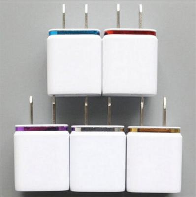 China Wholesale New Arrived Luxury Wall Charger Phone Dual USB Wall Charger For Mobile Phone US EU Plug Universal Wall Adapter for sale