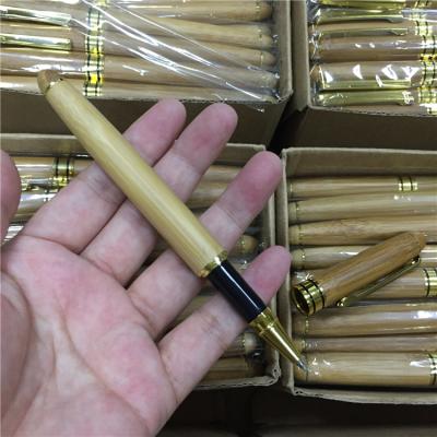 China office & School Pen Good Quality Wholesale Luxury Bamboo Signature Pen Promotion for sale