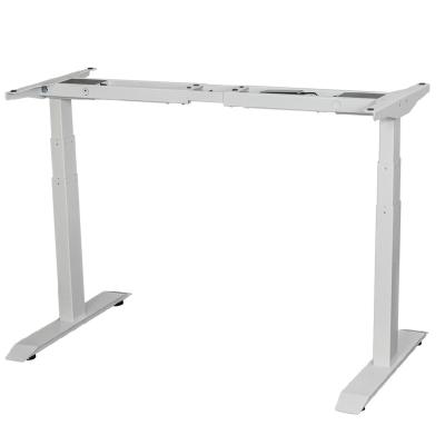 China (Size) Factory Price Chinese Adjustable Sit Stand Desk Height Adjustable Double Motor Position Desk Sit Stand Desk Frame for sale