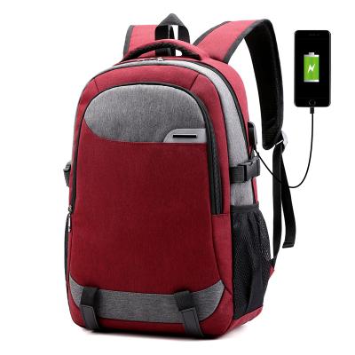 China With Wholesale Custom USB Laptop Backpack Waterproof Thoughtful Reflective Business Men's Travel Business Laptop Backpack for sale