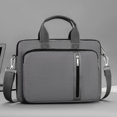 China Customization Oxford Customization Laptop Bag Shoulder Bag Briefcase 14/15inches Single Shockproof Business Laptop Bag for sale