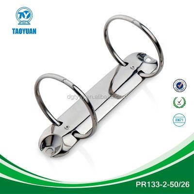 China Metal Calendar Metal 2 Ring Binder Clip With High Quality for sale