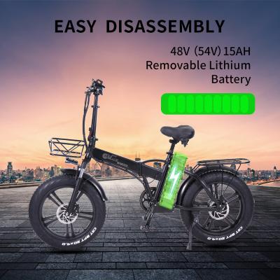 China Multifunctional stealth bomber 12000w 16 inch commu ter delivery folding 1000w tandem cheap electric bikes for adults for sale