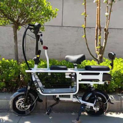 China 2022 New Model Aluminum Alloy Aluminum Alloy 12 Inch e Bike 12 Inch E Bike 48V350W Lithium Battery High Carbon Steel Electric Bicycle for sale