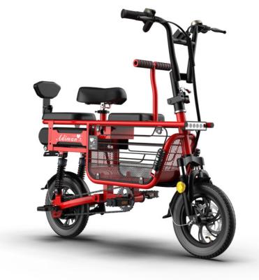 China Aluminum alloy electric bicycle for men and women mini folding two wheel lithium scooter for adult battery scooter for sale