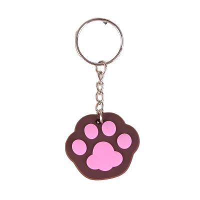 China Customized Gift Soft Memorial Rubber Material Cartoon PVC Eco Friendly Key Chain for sale