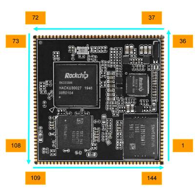 China Rockchip RK3358 Industrial-grade core board SOM tablet motherboard module development board android system on 8GB/16GB/32GB/64GB/128GB module for sale