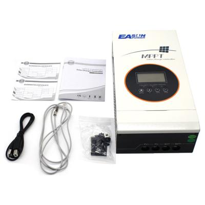 China Charger Controller Solar System Controller Battery Charging LCD Display MPPT 80A 100A Solar Controller for sale