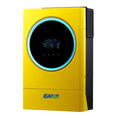 China Solar Power System Home EASUN POWER 3 Phase MPPT 5600W Rated Power 48V 220V High PV Input 3 Phase MPPT Solar Hybrid Inverter for sale