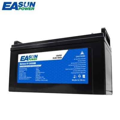 China Safety Power Solar Wall 24V 100AH ​​LifePO4 Battery for sale