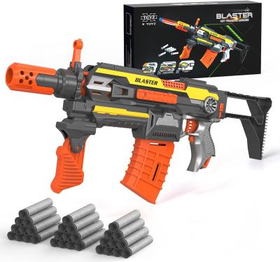 China Electronic Darts Toy Motorized Blaster Soft Bullet Toy Gun Foam Darts Guns and Parts Electric Gun Shooting Toy for sale