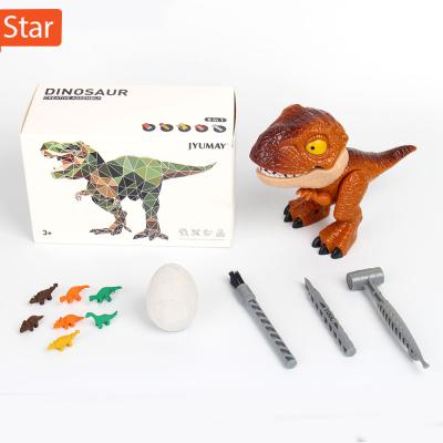 China New Archeology Dinosaur Stationery Set Archeology Excavation Study Toys Children To Plaster Dinosaur Toys Educational Games 58.5*50.5*40cm for sale