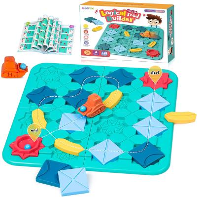 China Kids Maze Games Logical Road Builder for Kids BLOCK Educational Toys Cultivate Thinking Logic with 118 Challenges CPS233415 for sale