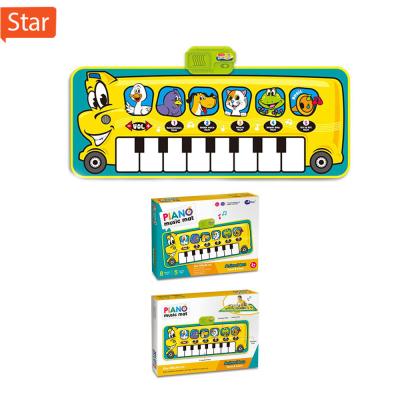 China Musical Toy Children's Toy Piano Mat Playmat Playmat Touch Blanket Music Electronic Crawling Toy for sale