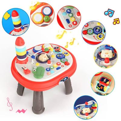 China Baby Play Activity Table Baby Toys 6 to 12 Months Learning Musical Infant Toys for 3 Year Old 1 2 Year Old Boys Girls Gifts Play Table for sale