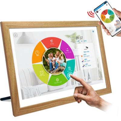 China Wifi 15.6Inch Smart WiFi Digital Picture Frame With Touch Screen, Send Photos Or Small Videos From Anywhere for sale