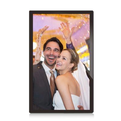 China Wifi China 21.5 Inch Acrylic Flash Drive Full 1080p Digital Usb Photo Frame With Video Input For Wedding for sale