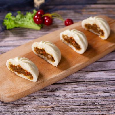 China Chinese steamed buns cooked with vegetable and duck frozen food for sale