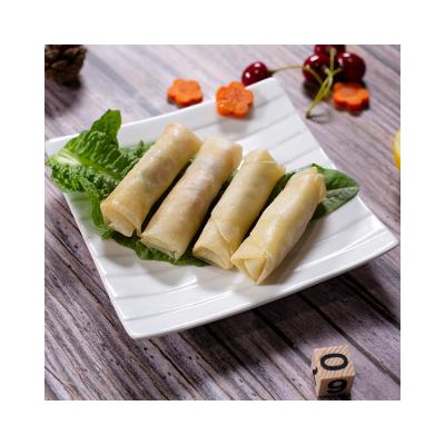 China Traditional Chinese Frozen Food FROZEN Products Flat Spring Roll for sale