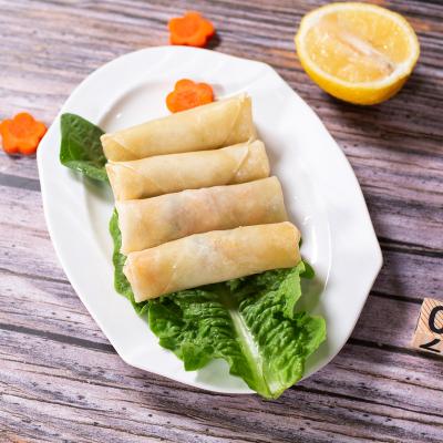 China Chinese JELLY production line samosa food pastry halal meat vegetable frozen spring rolls for sale