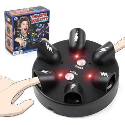 China Electric Shock Toys Machine Toy Kids Polygraph Lie Detector Funny Tricky Shocking Table Game Toys for sale